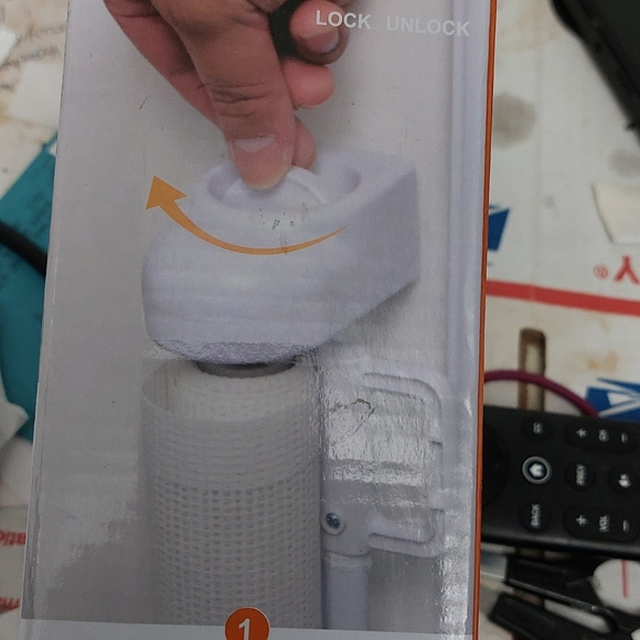 Retractable Baby Gates 33" X 55" for Stairs, Pets White Mesh Expandable … - Picture 12 of 14